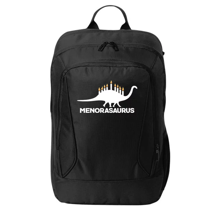 Hanukkah Menorah Dinosaur City Backpack