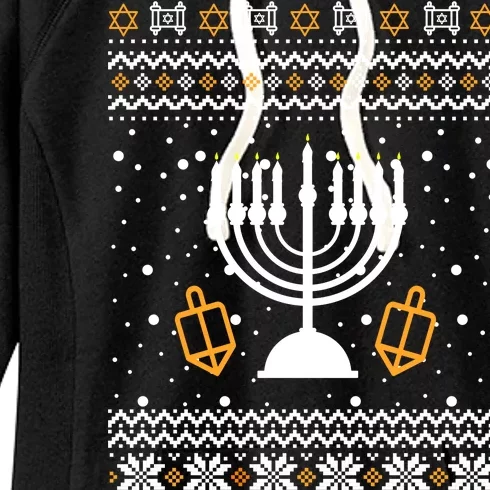 Hanukkah Ugly Women's Fleece Hoodie