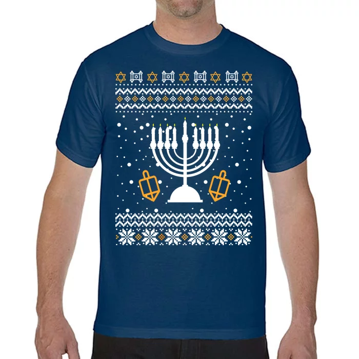 Hanukkah Ugly Comfort Colors T-Shirt