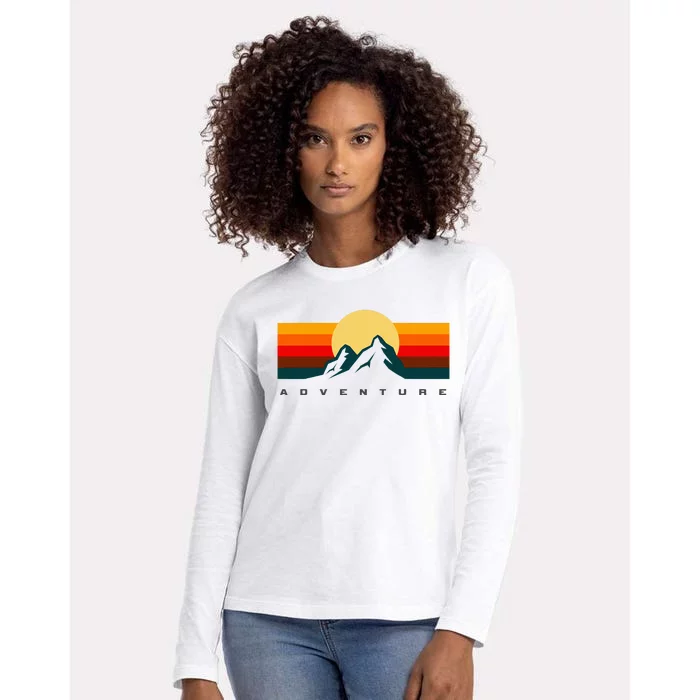 Hiking Apparel Outdoor Camping Backpacking Womens Cotton Relaxed Long Sleeve T-Shirt