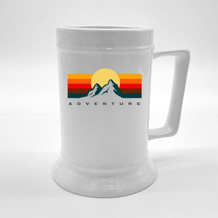 Hiking Apparel Outdoor Camping Backpacking Front & Back Beer Stein