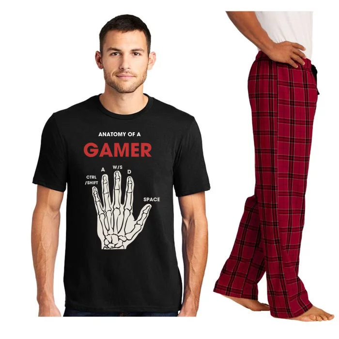 Hand Anatomy Of Gamer Gift Pajama Set