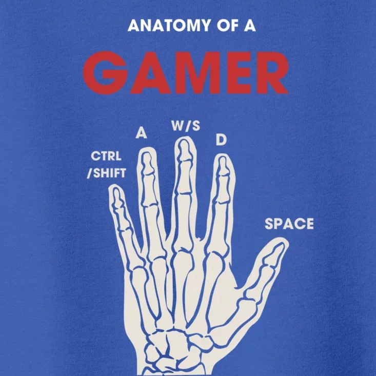 Hand Anatomy Of Gamer Gift Toddler T-Shirt