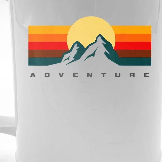 Hiking Apparel Outdoor Camping Packing Hiking Front & Back Beer Stein