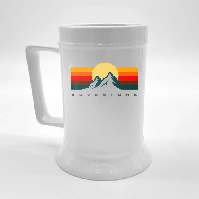 Hiking Apparel Outdoor Camping Packing Hiking Front & Back Beer Stein