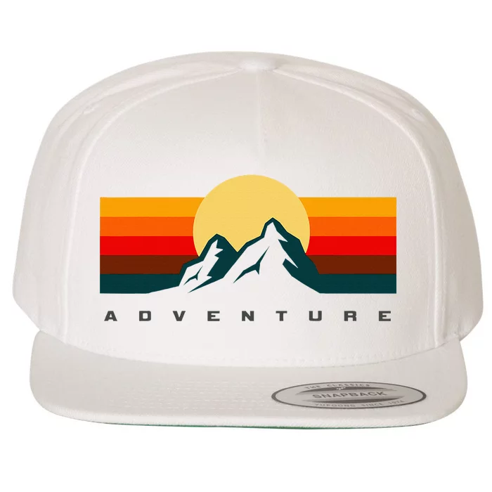 Hiking Apparel Outdoor Camping Backpacking Hiking Wool Snapback Cap