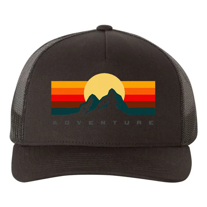 Hiking Apparel Outdoor Camping Backpacking Hiking Yupoong Adult 5-Panel Trucker Hat