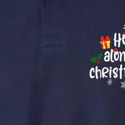 Home Alone On Christmas Eve | Merry Christmas Softstyle Adult Sport Polo