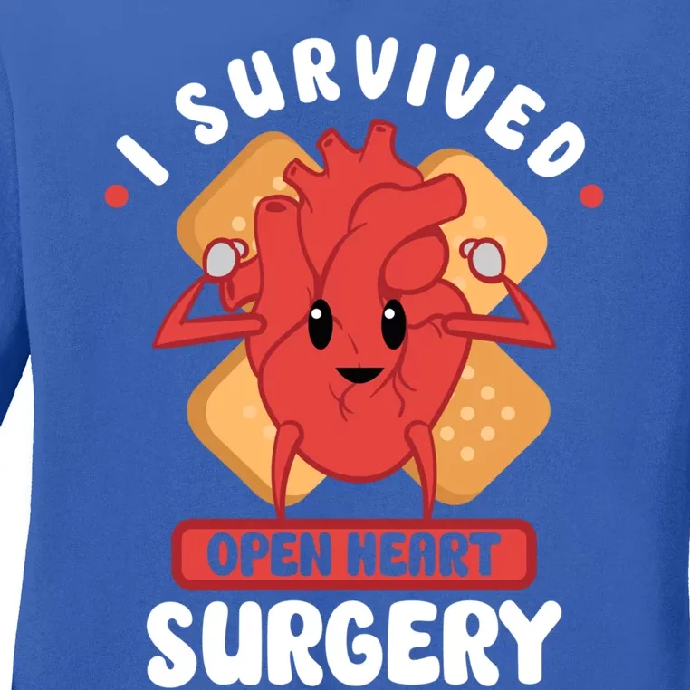 Heart Attack Open Heart Surgery Heart Surgery Great Gift Ladies Long Sleeve Shirt