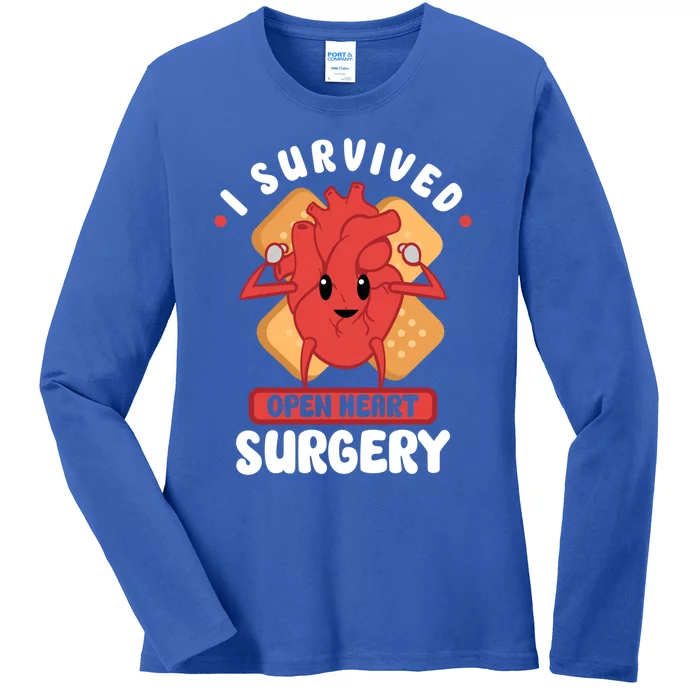 Heart Attack Open Heart Surgery Heart Surgery Great Gift Ladies Long Sleeve Shirt