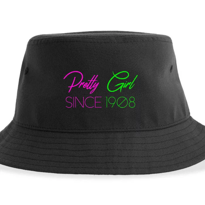 Hbcu Aka Pretty Girl Sustainable Bucket Hat