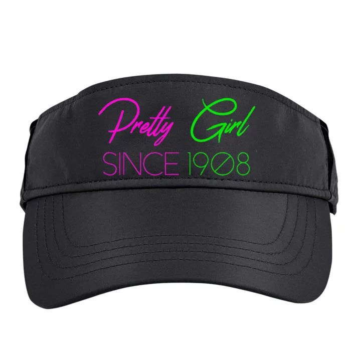 Hbcu Aka Pretty Girl Adult Drive Performance Visor