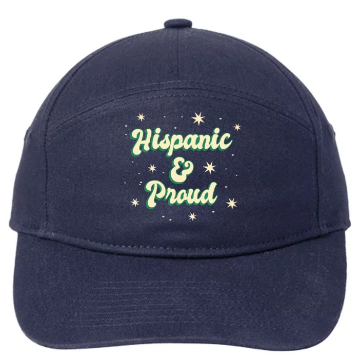 Hispanic And Proud 7-Panel Snapback Hat