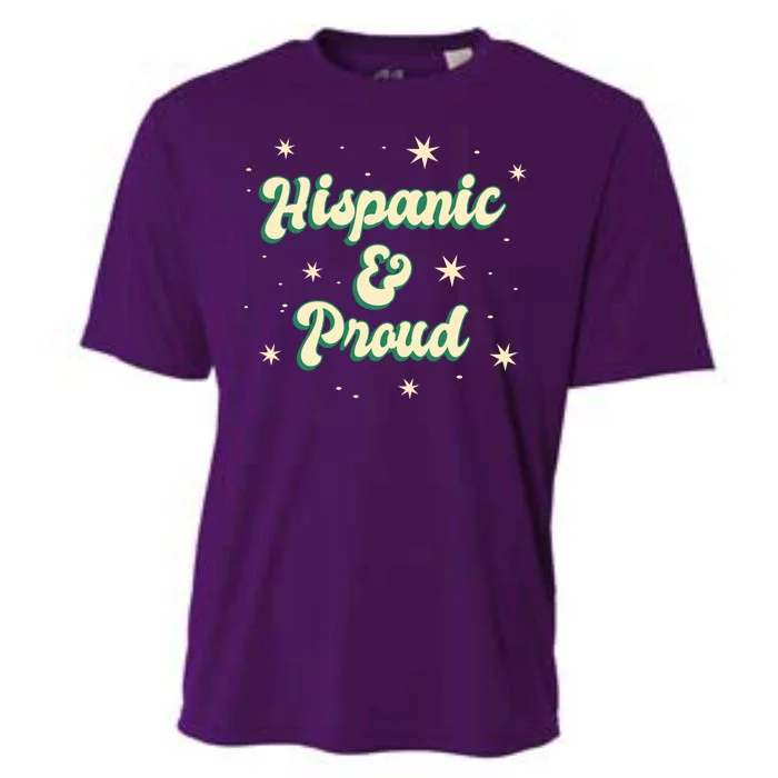 Hispanic And Proud Cooling Performance Crew T-Shirt