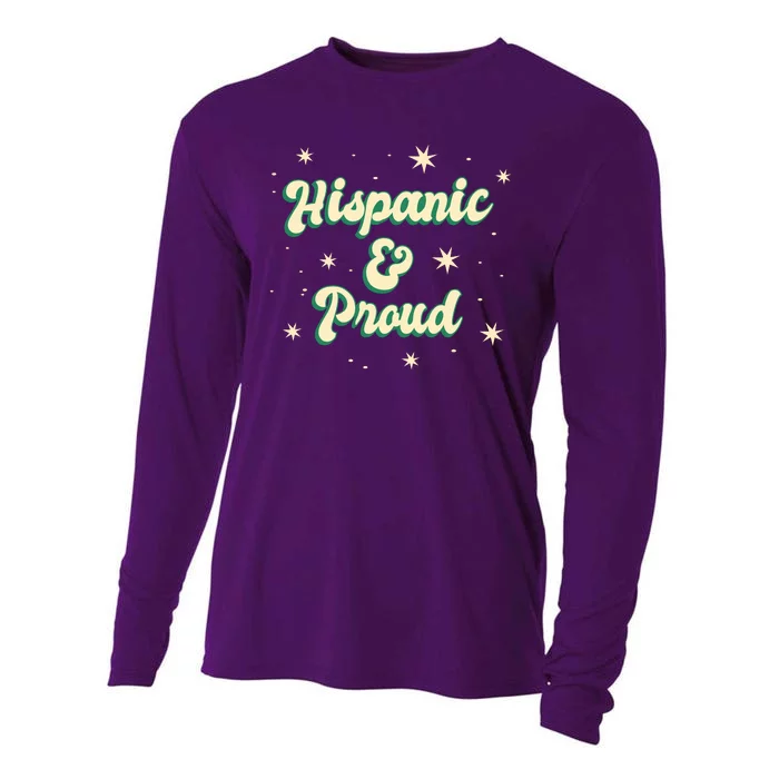 Hispanic And Proud Cooling Performance Long Sleeve Crew