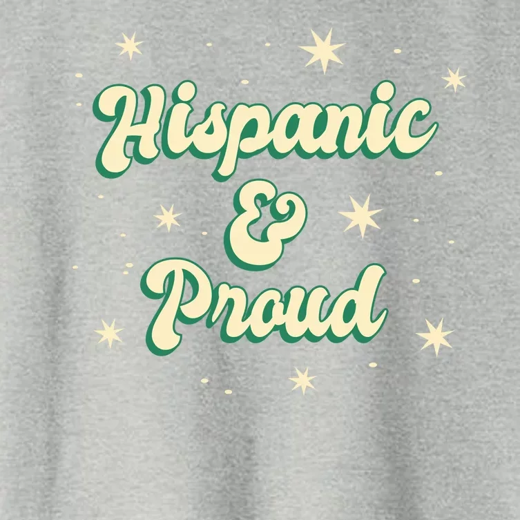 Hispanic And Proud Women's Crop Top Tee