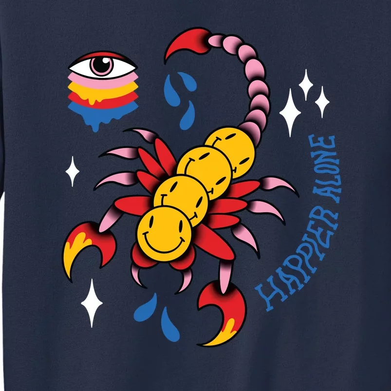 Happier Alone Centipede Sweatshirt