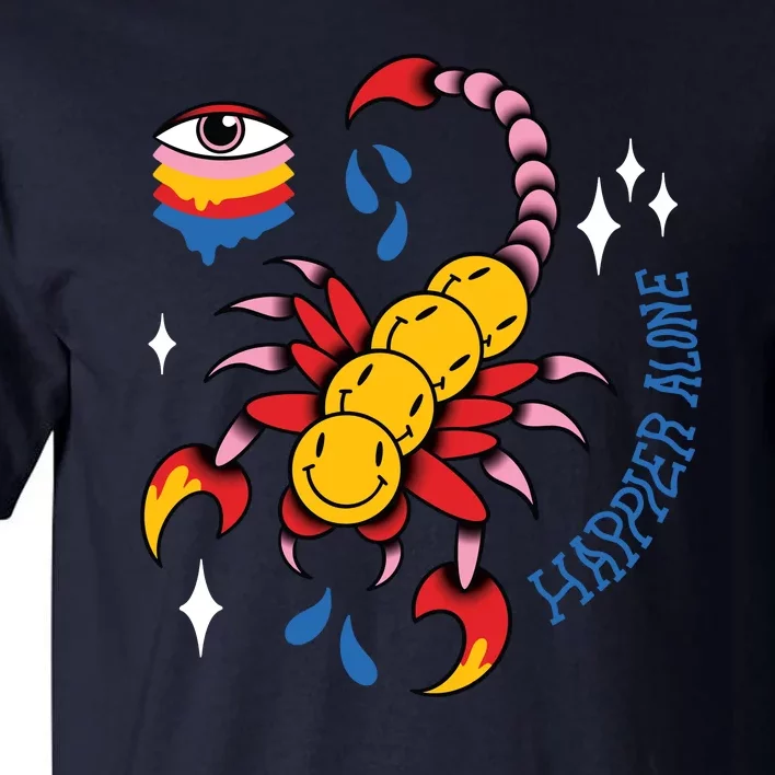 Happier Alone Centipede Tall T-Shirt