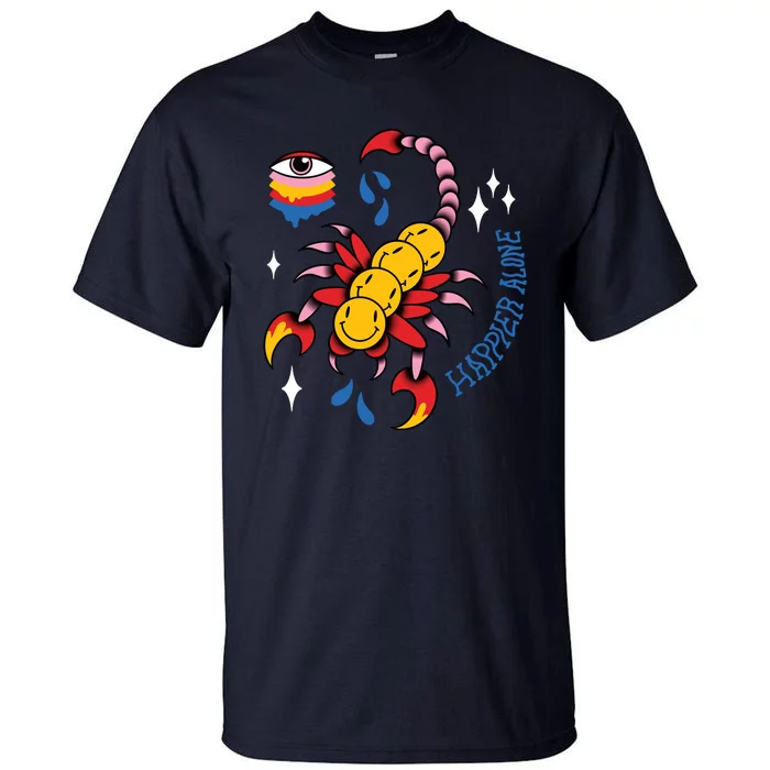 Happier Alone Centipede Tall T-Shirt