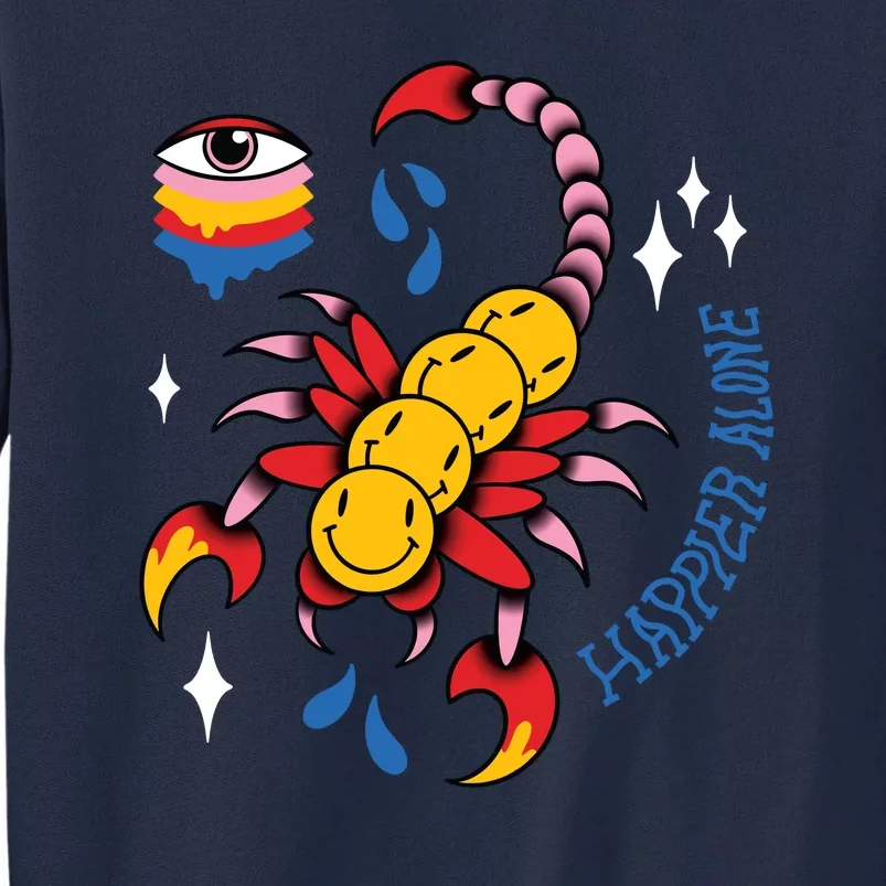 Happier Alone Centipede Tall Sweatshirt