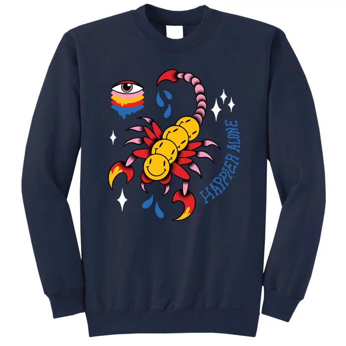 Happier Alone Centipede Tall Sweatshirt