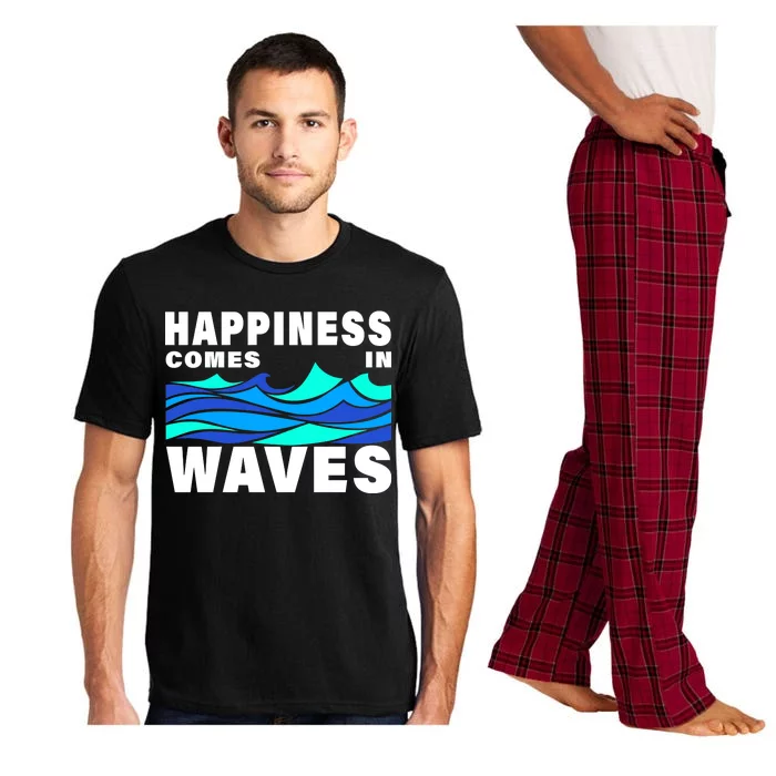 Happiness Comes In Waves Pajama Set