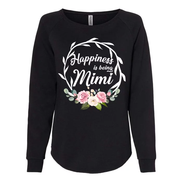 Happiness Is Being A Mimi Womens California Wash Sweatshirt