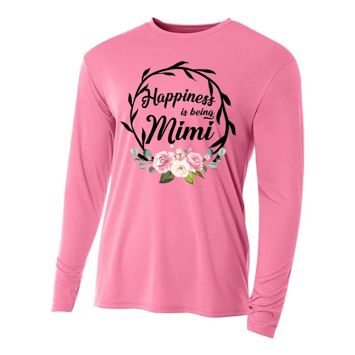 Happiness Is Being A Mimi Cooling Performance Long Sleeve Crew