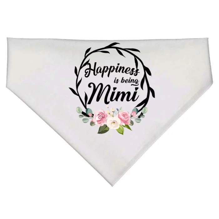 Happiness Is Being A Mimi USA-Made Doggie Bandana