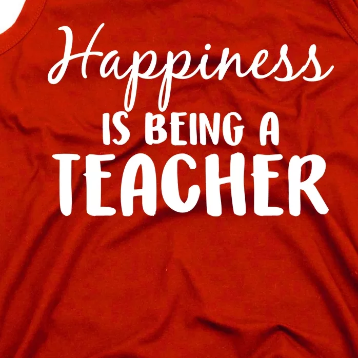 Happiness Is Being A Teacher Tank Top