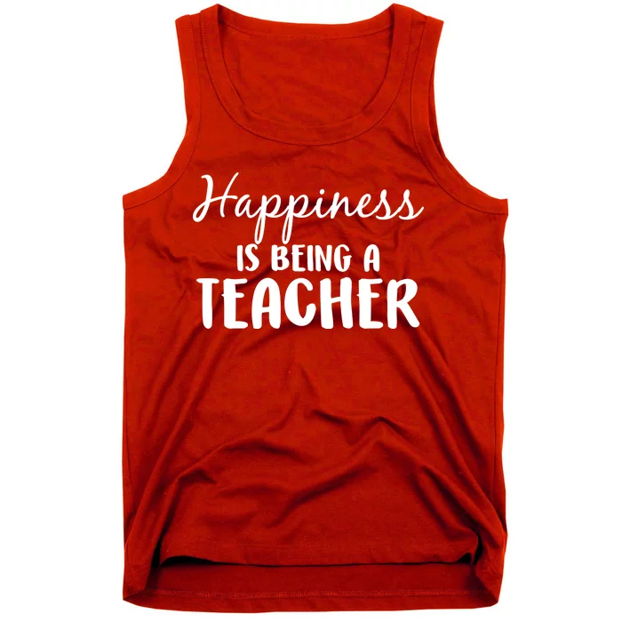 Happiness Is Being A Teacher Tank Top