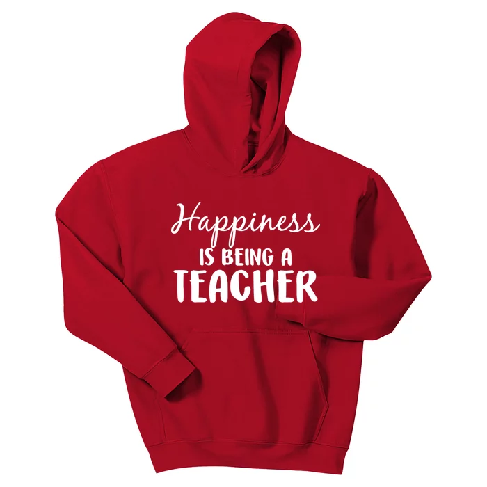 Happiness Is Being A Teacher Kids Hoodie