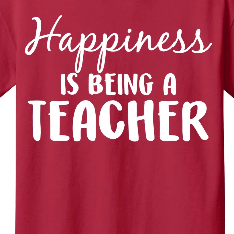 Happiness Is Being A Teacher Kids T-Shirt