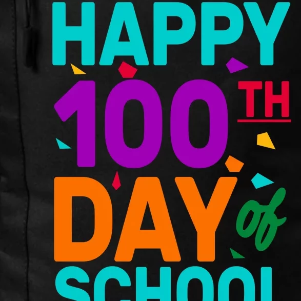 Happy 100th Day Of School For Teacher Or Child Daily Commute Backpack