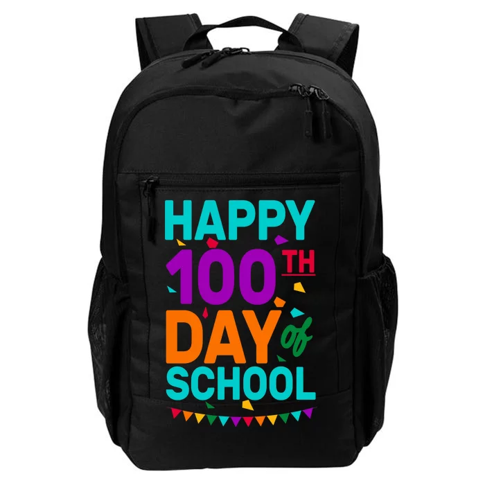 Happy 100th Day Of School For Teacher Or Child Daily Commute Backpack