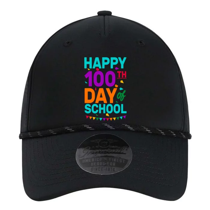 Happy 100th Day Of School For Teacher Or Child Performance The Dyno Cap