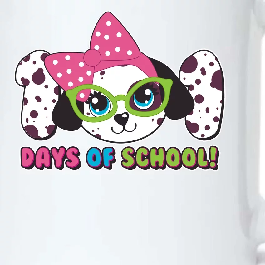 Happy 101 Days Of School Dalmatian Dog Black Color Changing Mug