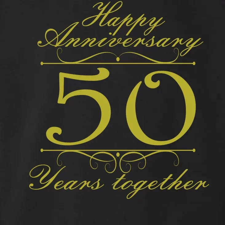 Happy Anniversary 50 Years Together Toddler Hoodie