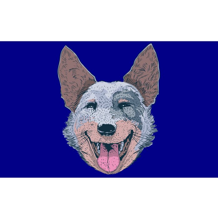 Happy Australian Cattle Dog Bumper Sticker