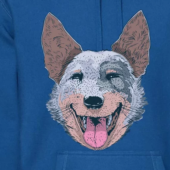 Happy Australian Cattle Dog Premium Hoodie