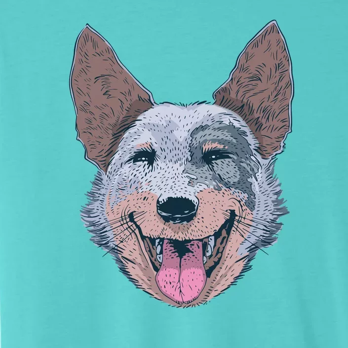 Happy Australian Cattle Dog ChromaSoft Performance T-Shirt