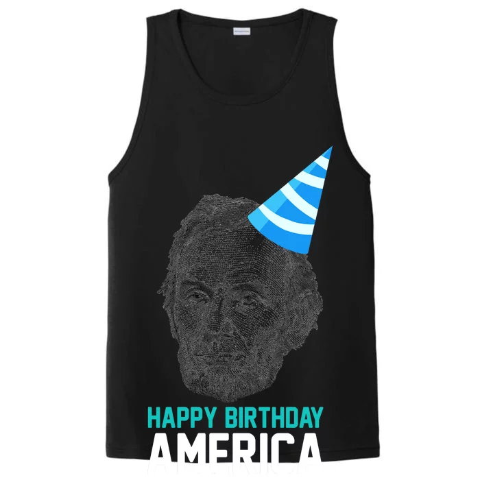 Happy Birthday America Performance Tank