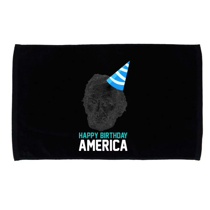 Happy Birthday America Microfiber Hand Towel