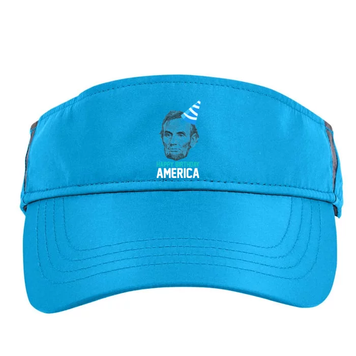 Happy Birthday America Adult Drive Performance Visor