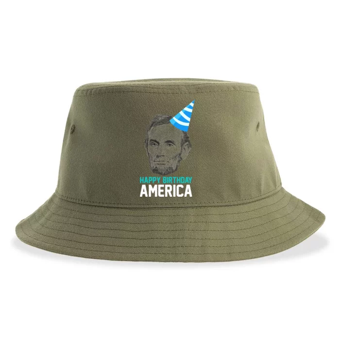 Happy Birthday America Sustainable Bucket Hat