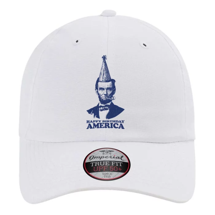 Happy Birthday America Abe Lincoln The Original Performance Cap