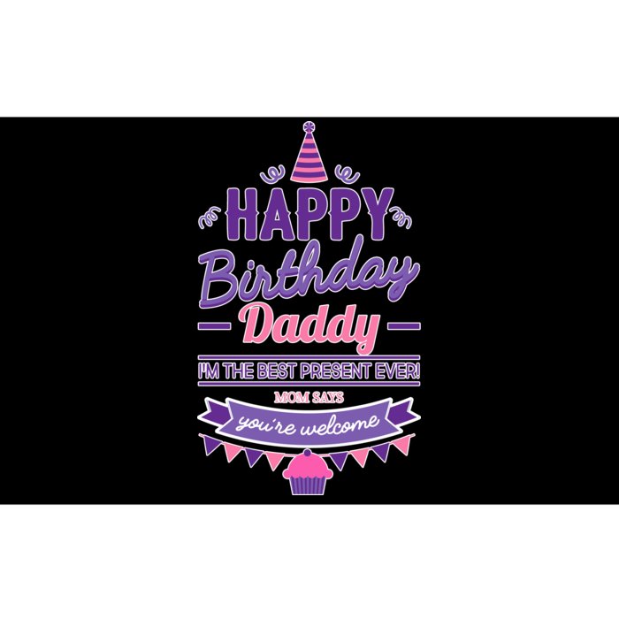 Happy Birthday Daddy Daughter Bumper Sticker