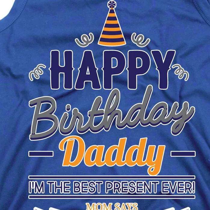 Happy Birthday Daddy Son Tank Top