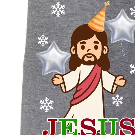 Happy Birthday Jesus Doggie 3-End Fleece Hoodie