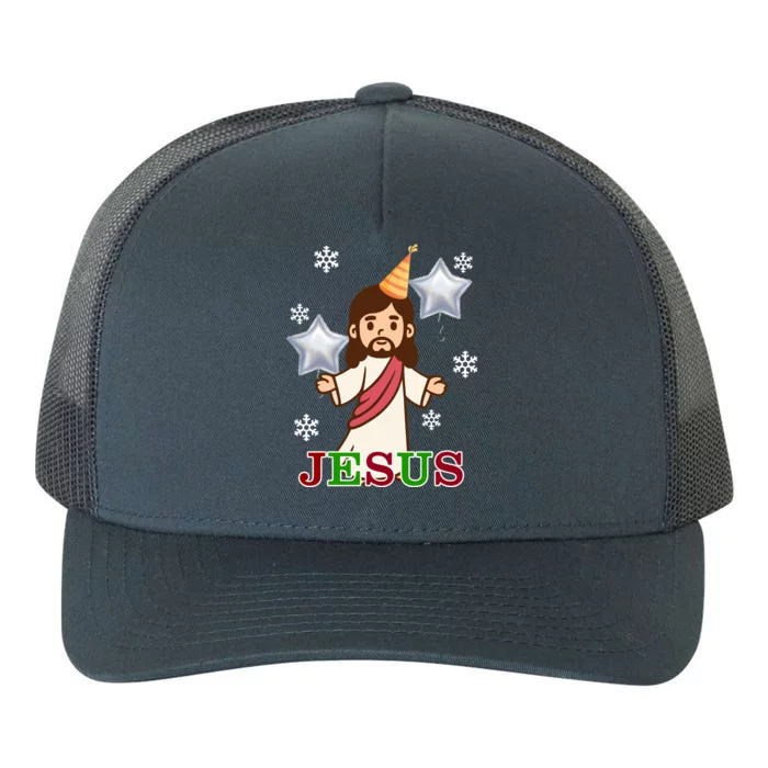 Happy Birthday Jesus Yupoong Adult 5-Panel Trucker Hat